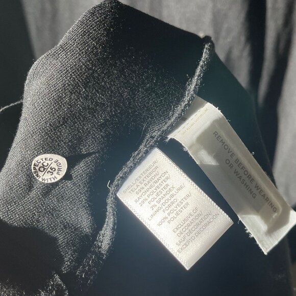 BNWOT Black Loft Floral Dress - Picture 9 of 10